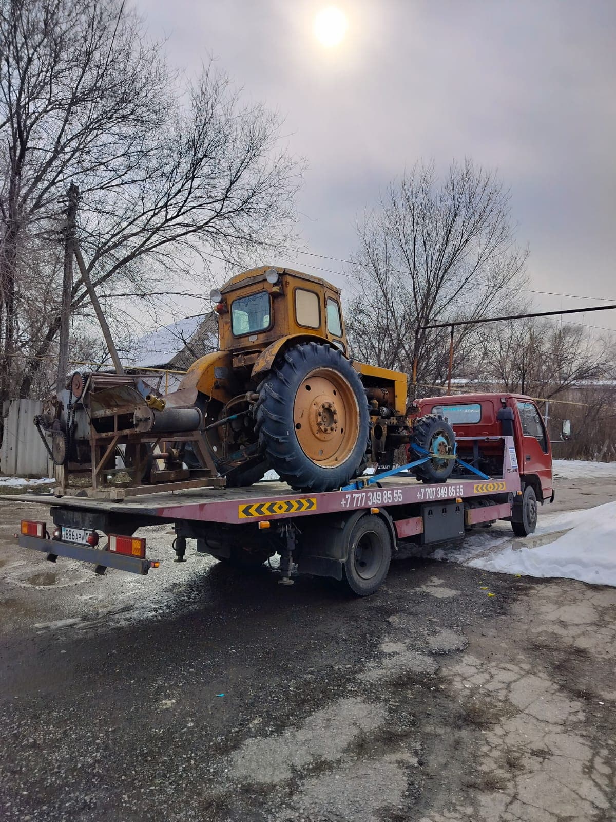 Перевозка автомобиля по Алматы