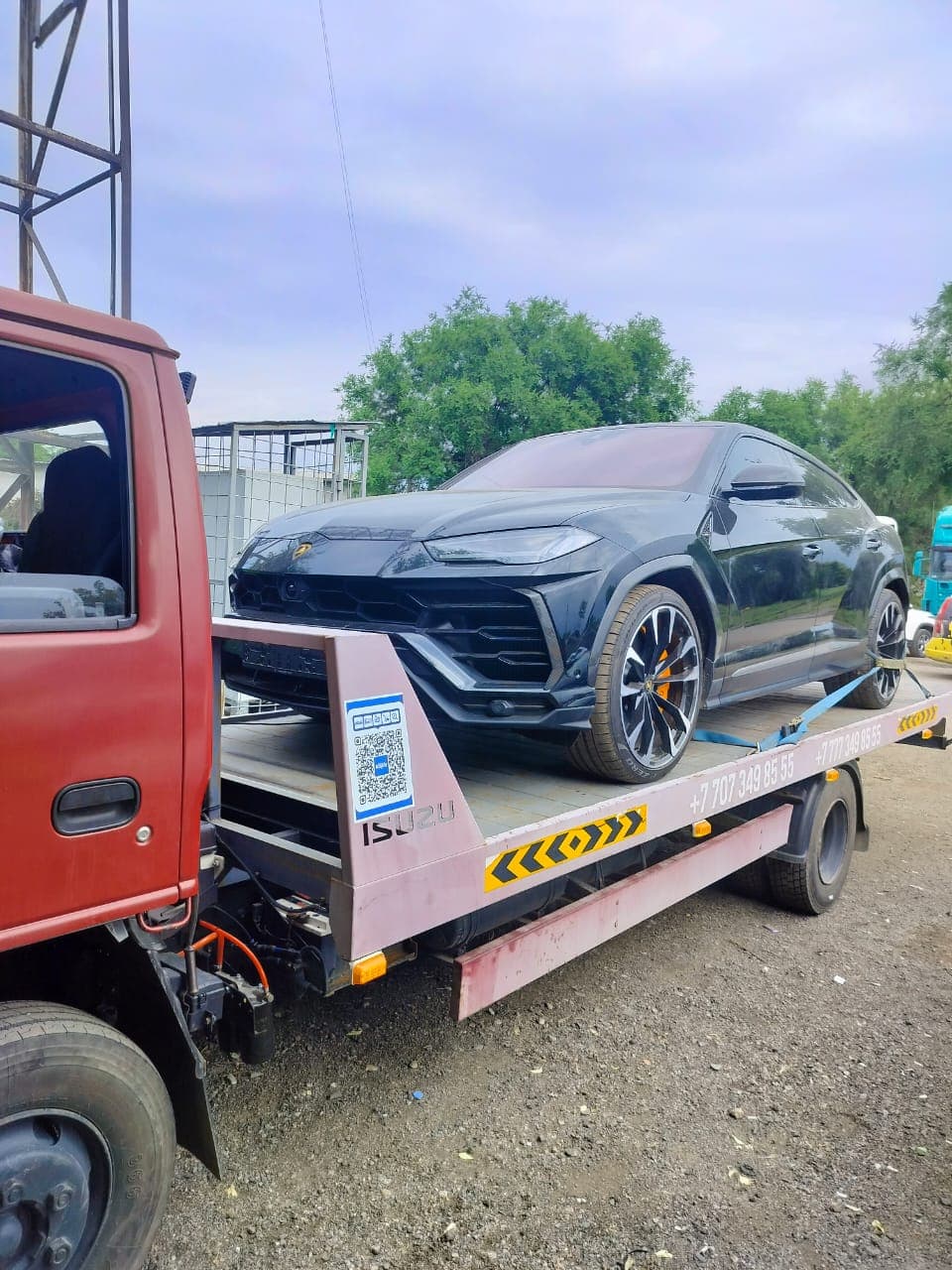 Дневная эвакуация автомобиля